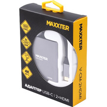 Перехідник MAXXTER V-CM-2HDMI