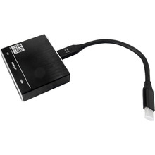 Перехідник ExtraDigital Type C to HDMI 4K 60Hz USB 3.0 PD Type C (KBH1802)