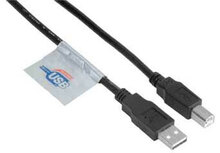 Кабель HAMA 29340 USB 2.0 A plug-B plug 1.8м