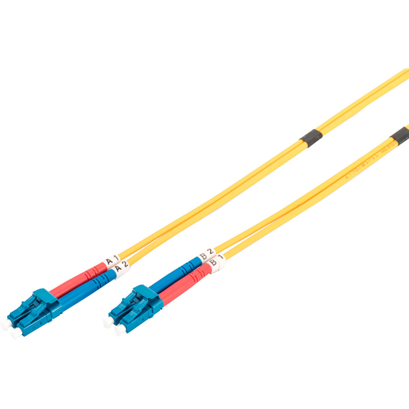 Кабель оптоволоконный SM LC-LC Yellow 3mm, ,3m,. Патч-корд LC LC дуплекс UPC одномодовый. Fo Patch Cable.