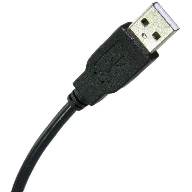 Кабель EXTRADIGITAL USB 2.0 AM/BM 5m black (KBU1621) Разъем 1 USB тип А (папа)