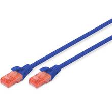 Патч-корд DIGITUS CAT 6 UTP 1м AWG 26/7 Cu LSZH Blue (DK-1617-010/B)