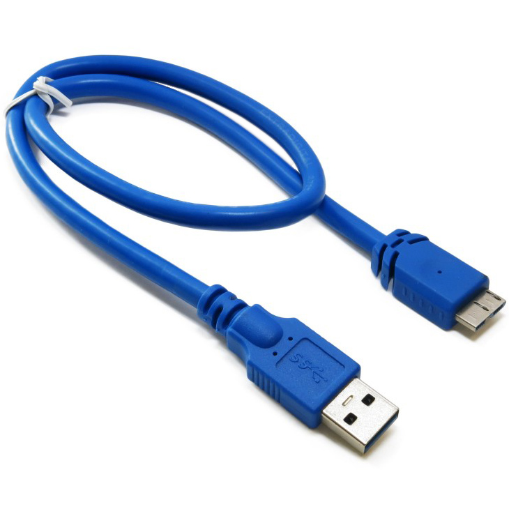 Кабель EXTRADIGITAL USB 3.0 AM / micro USB-B 0.5 m blue (KBU1625)