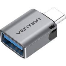 Перехідник VENTION USB 3.1 Type-C Male на USB Female (CDQH0)