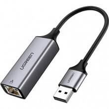 Перехідник UGREEN USB 3.0 - Ethernet RJ45 1000 Mb CM209 Grey (50922)