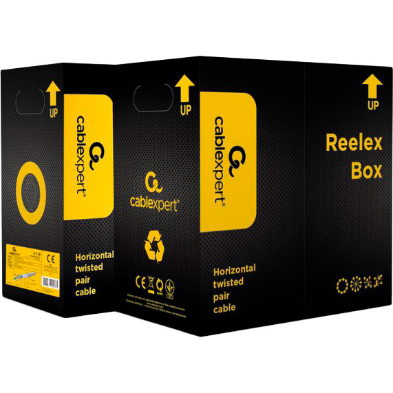 Кабель CABLEXPERT CAT5e 0.48 мм 305 м (FPC-5004E-L) Вид кабель