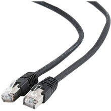 Патч-корд CABLEXPERT FTP 50u" 3 м Black (PP6-3M/BK)