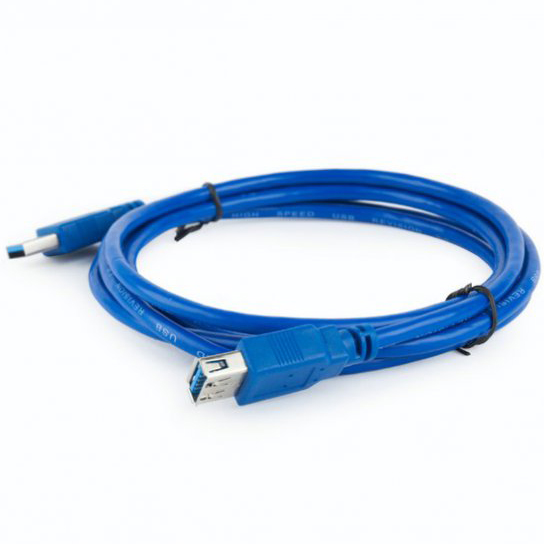 Кабель CABLEXPERT USB AM - USB AF 1.8 м (CCP-USB3-AMAF-6) Разъем 1 USB тип А (мама)