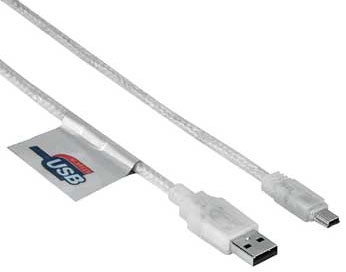 Акція на Кабель HAMA 41533 USB 2.0 A plug- mini B plug,1.8m від Foxtrot