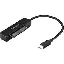 Перехідник Sandberg USB 3.1 Type-C Gen.2 - SATA III Black (136-37)