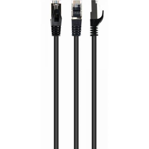 Патч-корд CABLEXPERT S/FTP PP6A-LSZHCU-BK-10M