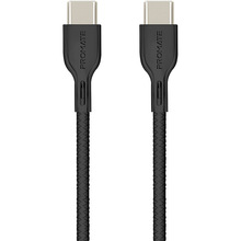 Кабель PROMATE USB-C - USB-C 2м Black (powerbeam-cc2.black)