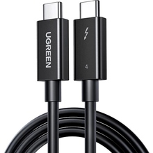 Кабель UGREEN USB 4.0 Thunderbolt Type-C M-M 0.8 м Black (US501)