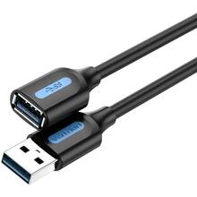 Кабель VENTION USB 3.0 - OTG USB3.0 0.5 m Black (CBHBD)