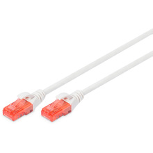 Патч-корд DIGITUS CAT 6 UTP 5 м AWG 26/7 Cu LSZH White (DK-1617-050/WH)