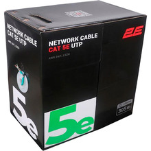 Кабель 2E CAT 5e FTP 305 м AWG 23/1 LSZH-1 Green (2E-CBL5EUTP-LSZH-GRN)