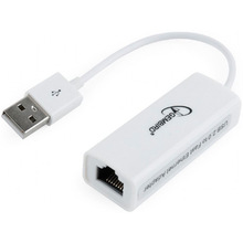 Сетевой адаптер GEMBIRD USB - Fast Ethernet White (NIC-U2-02)