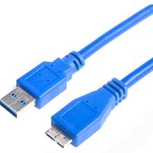 Перехідник PROLOGIX USB 3.0 AM/MicroBM 3 м Синій (PR-USB-P-12-30-3m)