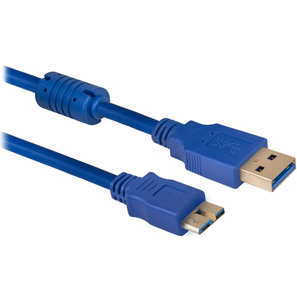 Кабель DEFENDER USB08-06PRO USB 3.0 AM-MicroBM 1.8 м (87449)