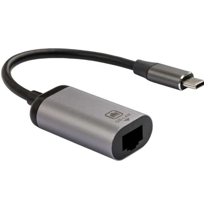 Адаптер VINGA Type-C to RJ45 1 Gbps (VCPATCLGB) Вид переходник