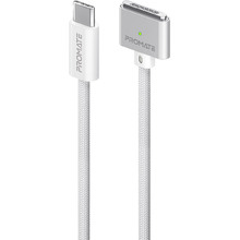 Кабель PROMATE USB Type-C - MagSafe 3 200 см White (magcord-140pd.white)