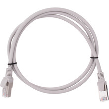 Патч-корд 2E САТ 5e FTP 26AWG Cu LSZH 0.5 м Grey (2E-PC5ECU-FTP05LSZH-GRY)