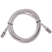 Патч-корд 2E САТ 6 FTP 26AWG Cu LSZH 2 м Grey (2E-PC6CU-FTP2LSZH-GRY)