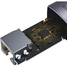 Переходник BASEUS Lite Series Ethernet 1000Mbps USB to RJ45 Grey (38664)