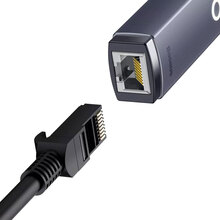 Переходник BASEUS Lite Series Ethernet 1000Mbps USB to RJ45 Grey (38664)
