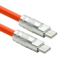 Кабель POWERPLANT USB Type-C - Type-C 120W 3 м orange (CA913923)