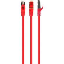 Патч-корд CABLEXPERT S/FTP 15м Red (PP6A-LSZHCU-R-15M)