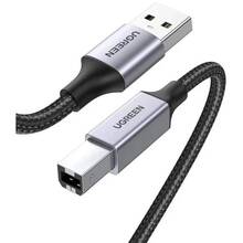 Кабель UGREEN US369 USB-USB Cable 1.5m Black (90403192)