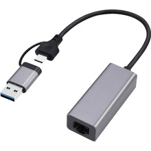 Переходник CABLEXPERT USB/Type-C - Ethernet (A-USB3AC-LAN2G-01)