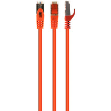 Патч-корд CABLEXPERT S/FTP 1 м Orange (PP6A-LSZHCU-O-1M)