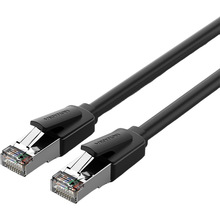 Патч-корд VENTION CAT 8 SFTP Ethernet 1 m Black (IKKBF)