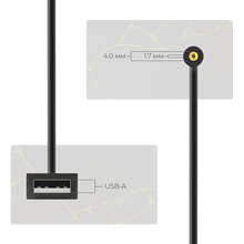 Кабель ARMORSTANDART USB-DC 4.0x1.7 0.8 м (ARM79301)