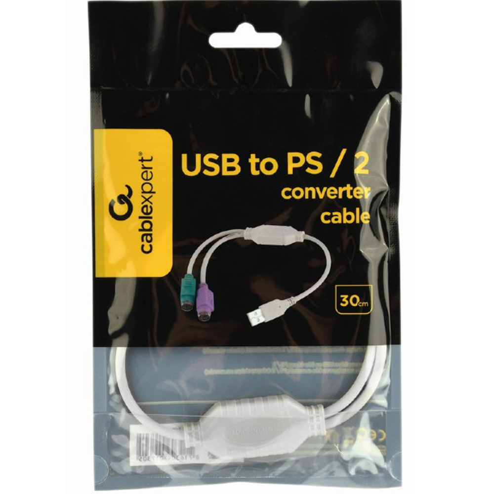 Переходник GEMBIRD USB to PS/2 (UAPS 12) Вид переходник