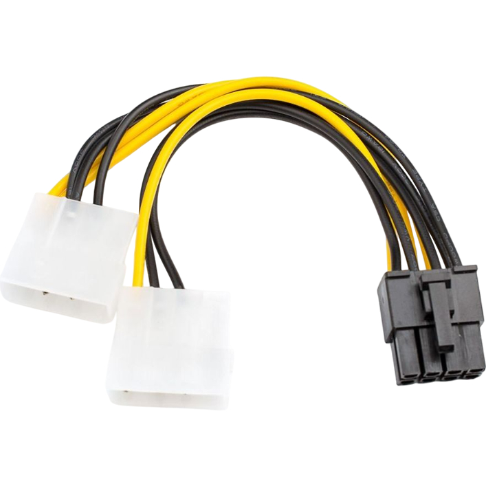 Кабель ATCOM 8pin to 2molex (8604) Вид кабель