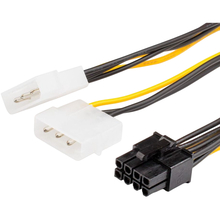 Кабель ATCOM 8pin to 2molex (8604)