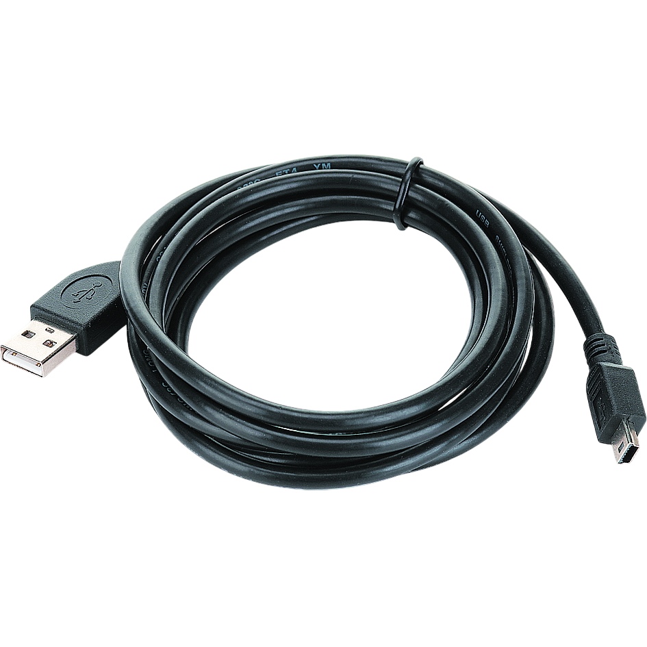 Кабель GEMBIRD USB 2.0 mini 5pin 1.8 м Black (CCP-USB2-AM5P-6) Вид кабель