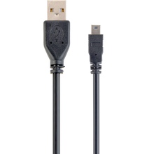 Кабель GEMBIRD USB 2.0 mini 5pin 1.8 м Black (CCP-USB2-AM5P-6)