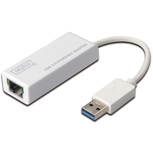 Адаптер DIGITUS USB 3.0 to Gigabit Ethernet, white