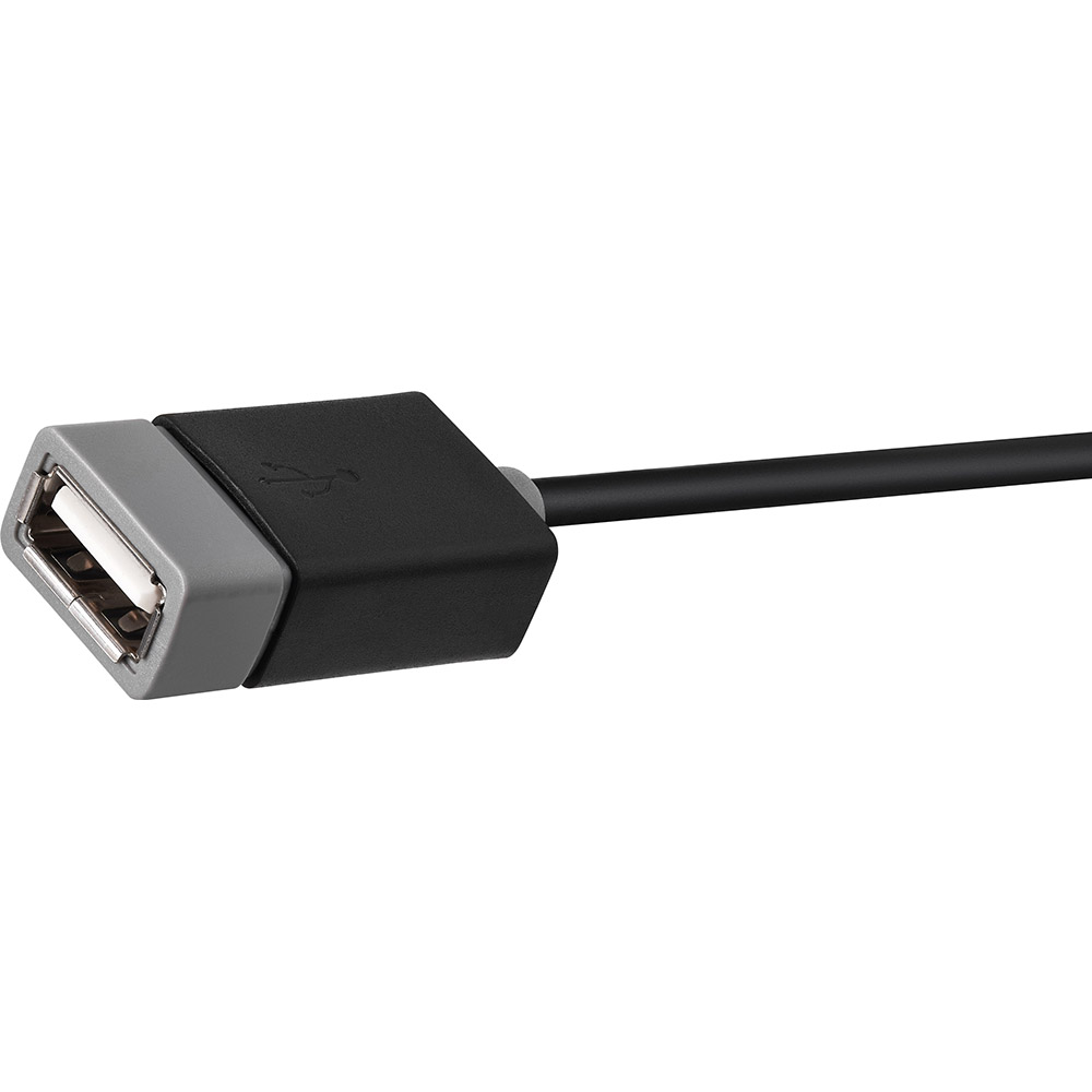 Кабель Prolink (AF/microB) 0.15 м Black (PB491-0015) Разъем 1 USB тип А (мама)