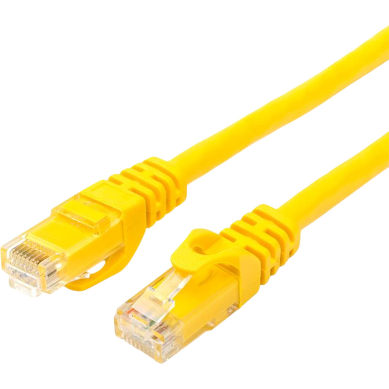 Патч-корд ATCOM UTP RJ45 Cat.6 patchcord 1Gb/s cuprum 3m Yellow (12154)