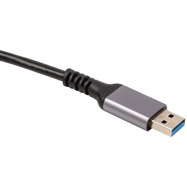 Кабель POWERPLANT CAT6 UTP USB 3.0 Type-A - RJ45 7.5 м (CA915019) Разъем 1 USB тип А (папа)