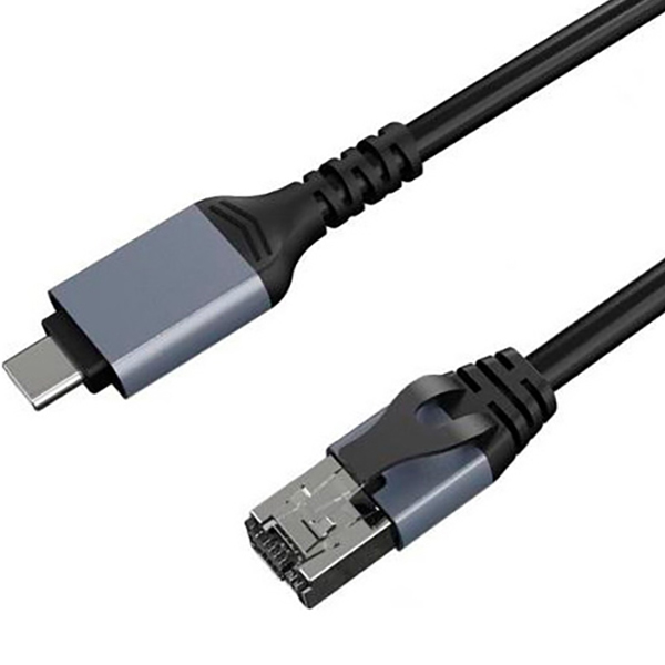 Кабель POWERPLANT USB Type-C - RJ45 1 м (CA914913) Вид кабель