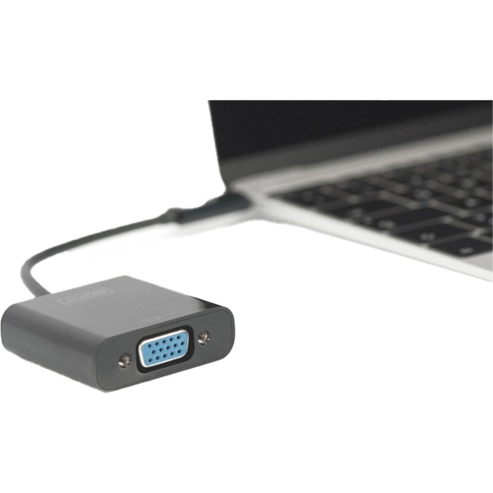 Переходник DIGITUS USB-C - VGA (DA-70853) Вид переходник