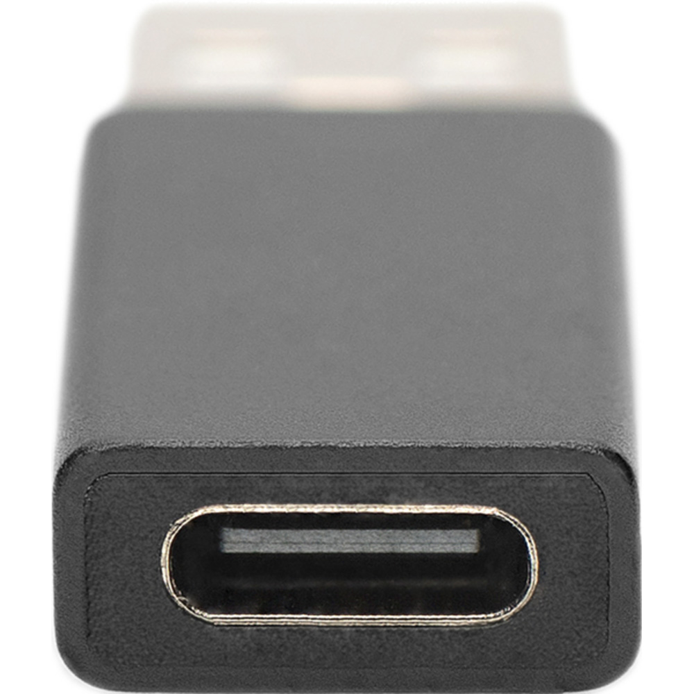 Переходник DIGITUS USB-A - USB-C Black (AK-300524-000-S) Вид переходник