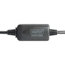 Дата-кабель DIGITUS Active USB 2.0 A/M-A/F 15 м Black (DA-73101)