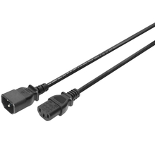 Кабель питания DIGITUS C14/M - C13/F 5 м Black (AK-440201-050-S)